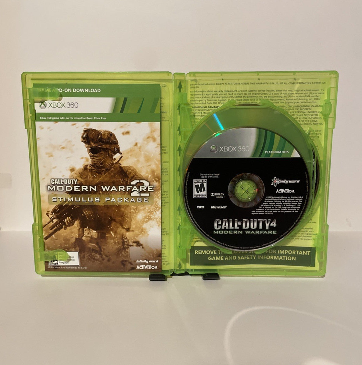 Call Of Duty Modern Warfare Trilogy - Xbox 360