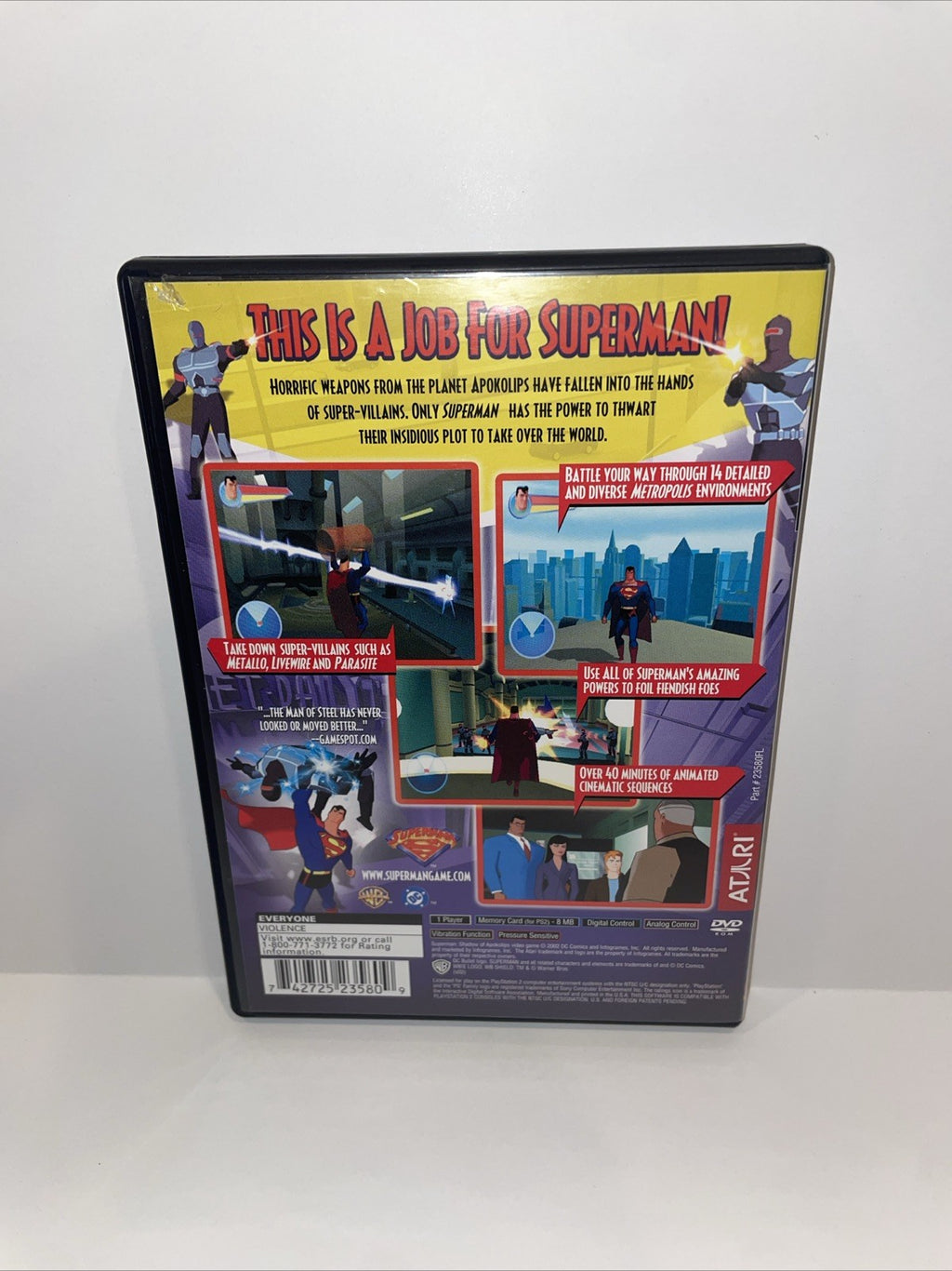 Superman: Shadow of Apokolips - PlayStation 2
