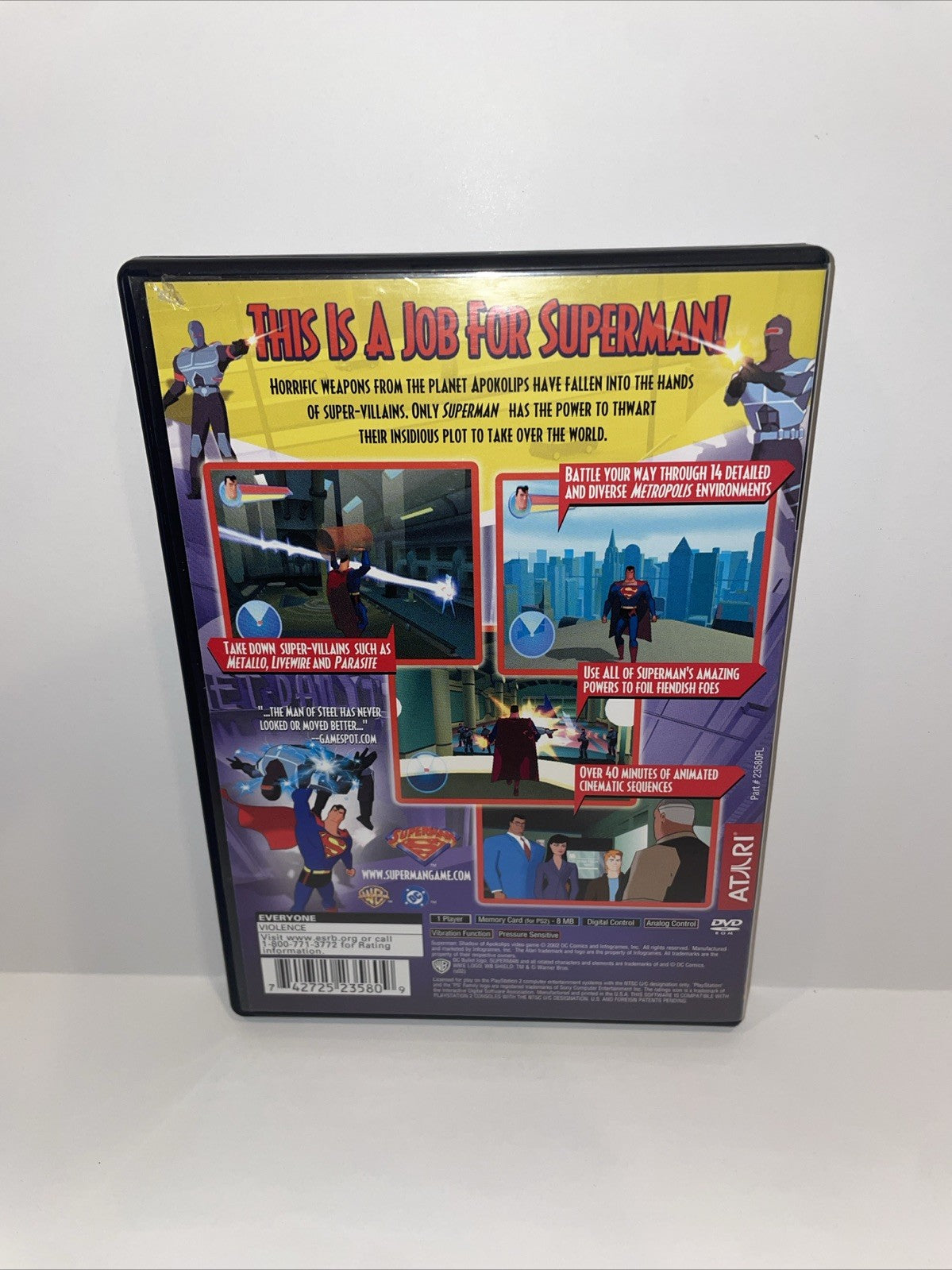 Superman: Shadow of Apokolips - PlayStation 2