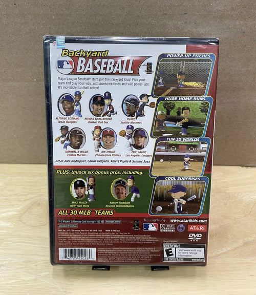 Backyard Baseball - PlayStation 2 - Factory Sealed